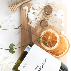 Bottle Candle Kit "DREAM IRRESPONSIBLY"