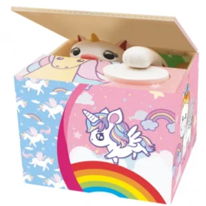 Salvadanaio meccanico Unicorno