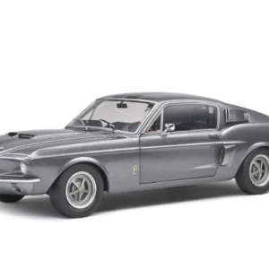 Modellino in scala 1/18 FORD MUSTANG GT 500 METALLIC GREY