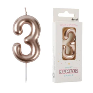 Candelina compleanno numero 3