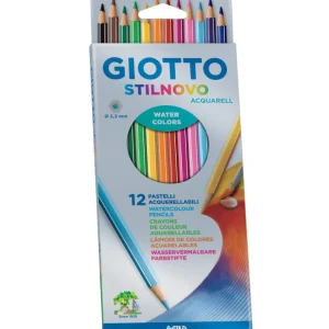 Astuccio 12 Pastelli Acquerellabili Stilnovo Giotto