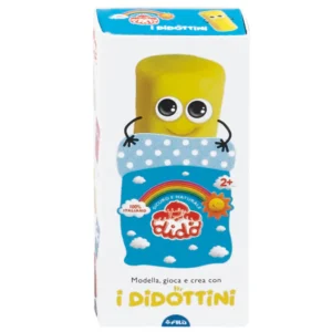 Pasta da modellare Didò salsicciotto Didottini - GIALLO