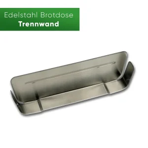 Edelstahl Brotdose - Trenner