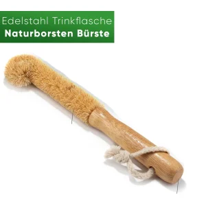 Edelstahl Trinkflasche - Bürste