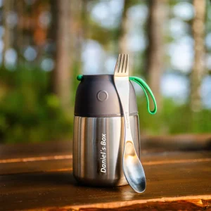 Individual Gravur für den Edelstahl Thermobehälter